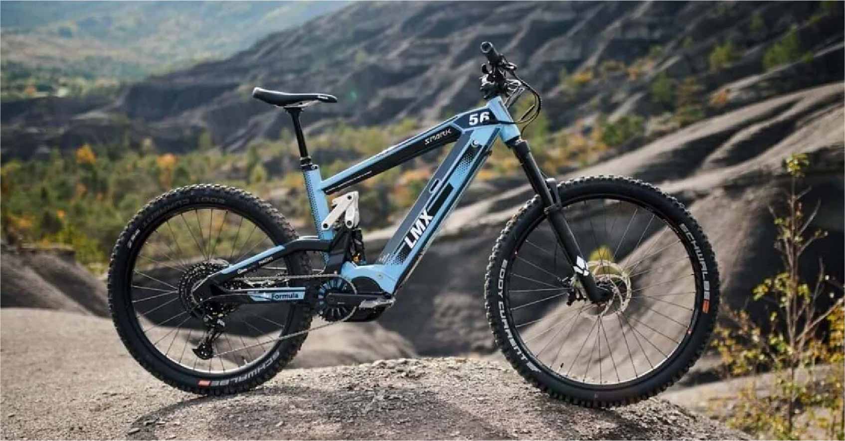 Conoce la bicicleta eléctrica LMX 56 que tiene la potencia de una